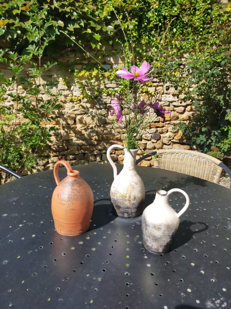 Créations poteries artisanales Au Tour de Mailhat (photo Sauve qui coupe !).