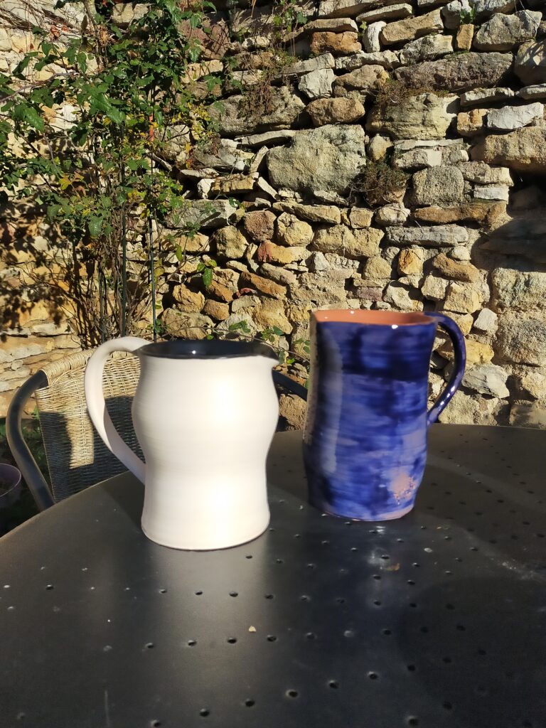 Créations poteries artisanales Au Tour de Mailhat (photo Sauve qui coupe !).