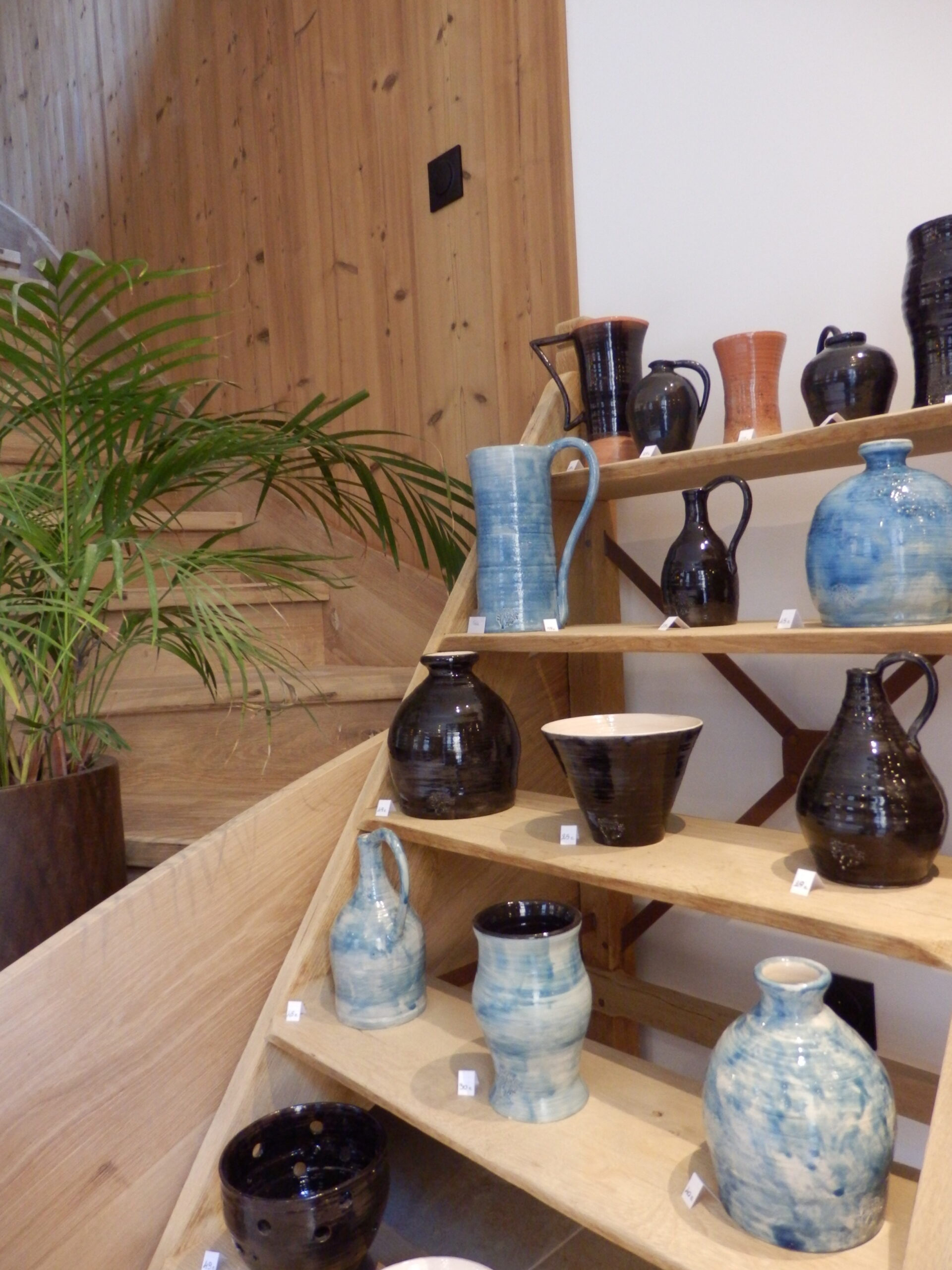 Créations poteries artisanales Au Tour de Mailhat (photo Sauve qui coupe !).